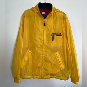 Tommy Hilfiger Yellow Rain Jacket